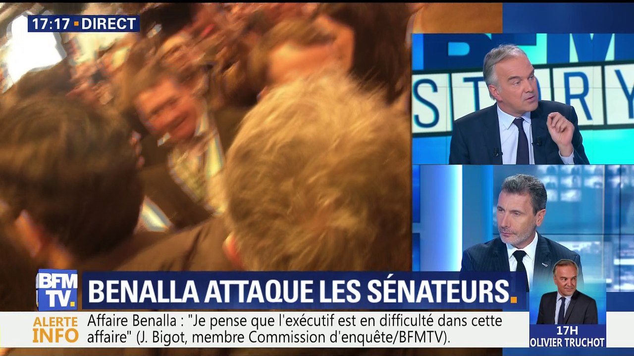 Alexandre Benalla attaque les sénateurs