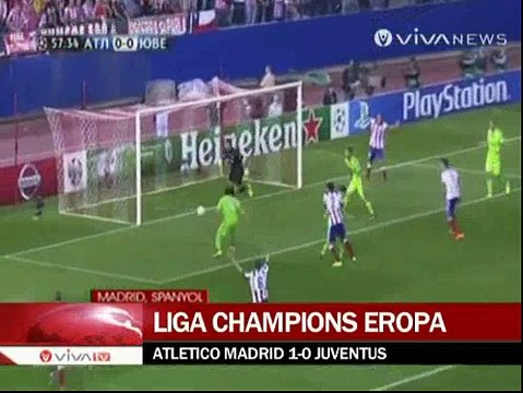 Gawang Buffon Bobol, Atletico Sukses Kalahkan Juventus