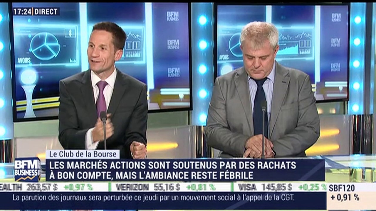 Le Club de la Bourse: Frédéric Andrès, Julien Nebenzahl et Vincent Juvyns - 12/09