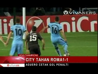 Manchester City Gagal Geser Posisi AS Roma