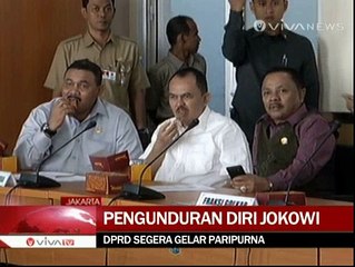 DPRD Belum Terima Surat Pengunduran Diri Jokowo Sampai Saat Ini