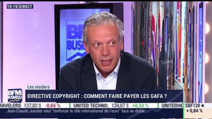 Les insiders (1/3): Directive copyright, comment faire payer les GAFA ? - 12/09