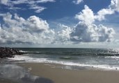 Blue Skies, Calm Waters Seen on North Carolina Coast Ahead of Hurricane Florence