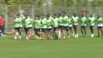 Spor Atiker Konyaspor Günü Tek Antrenmanla Tamamladı