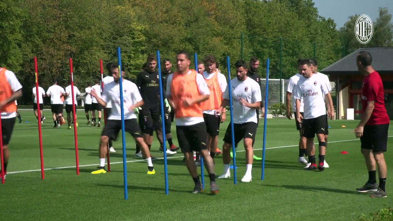 High intensity at Milanello