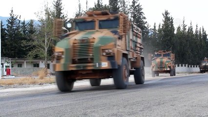 Suriye sınırına askeri sevkiyat sürüyor - HATAY