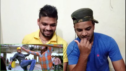 REACTION! on Challenging Star Darshan Super Action Scene Ambarisha  | Desi Reaction