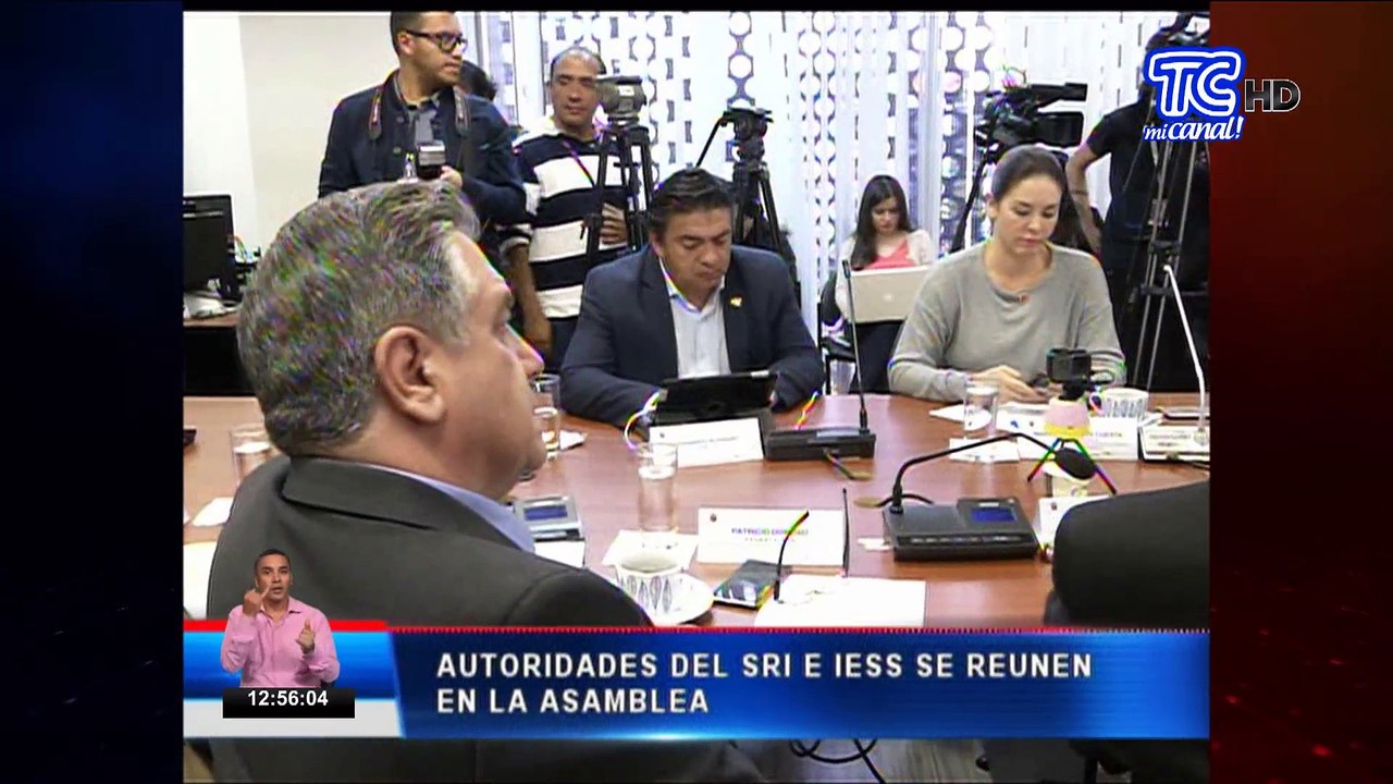 Autoridades del IESS y del SRI presentaron sus balances tras la aprobación de la Ley de Fomento Productivo