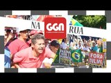 Por Lula, manifestantes se enfrentam no Fórum em São Paulo