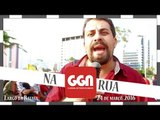 Guilherme Boulos :: gravação em ato no Largo da Batata, SP