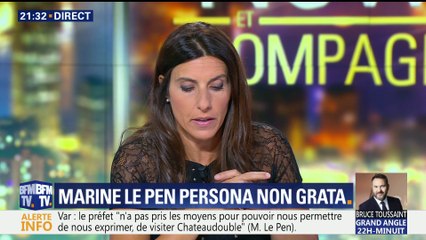 Marine Le Pen prise à partie dans le Var: "Le préfet doit être mise en cause", Jordan Bardella