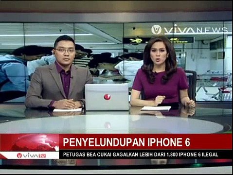 Tiongkok Gagalkan Penyelundupan Ribuan iPhone 6