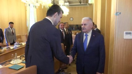 TBMM Başkanı Yıldırım Bursa heyetini kabul etti