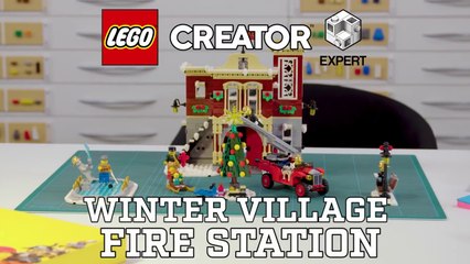 LEGO Creator Expert 10263 Winter Village Fire Station (Designer Video)