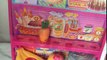 Barbie Grocery Shopping at Jessicake's New Supermarket! Shopkins Small Mart Playset! Shoppies - Toys