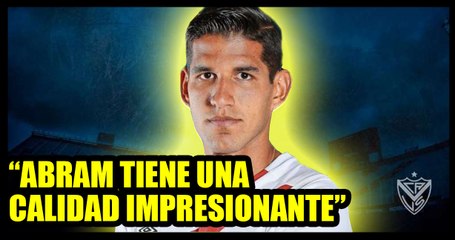 Diego Guitian: “Abram tiene una calidad impresionante, siendo el fútbol argentino difícil”.
