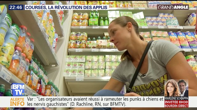 Courses, la révolution des applis