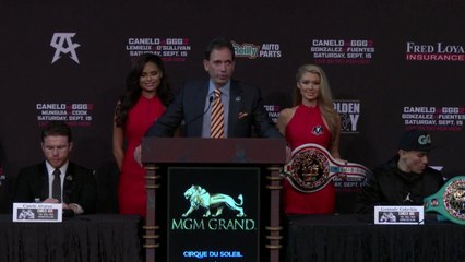 Abel Sanchez Podium and introduction by Tom Loeffler