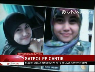 Satpol PP Cantik Bikin Heboh Media Sosial