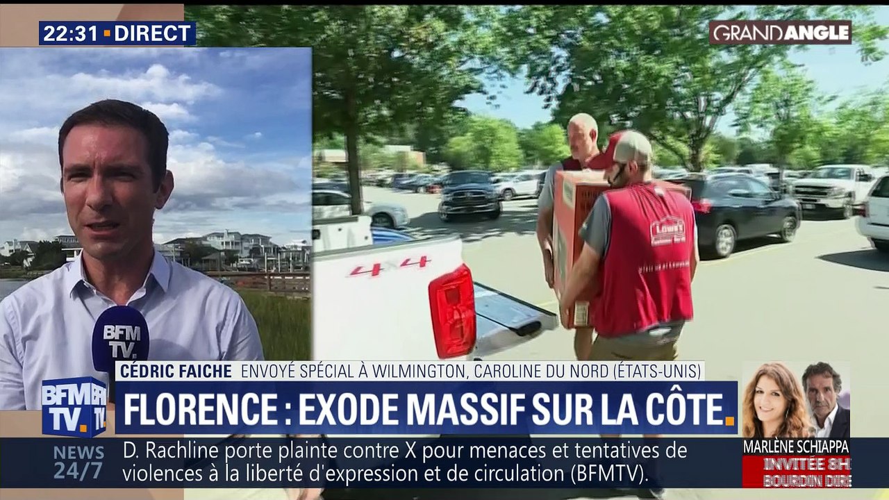 Ouragan Florence: exode massif sur la côte est des États-Unis