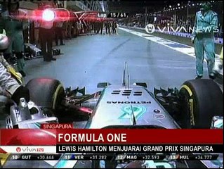 Hamilton Juarai GP Singapura