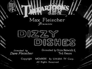 Dizzy Dishes (1930) - (Animation, Short, Comedy, Family)