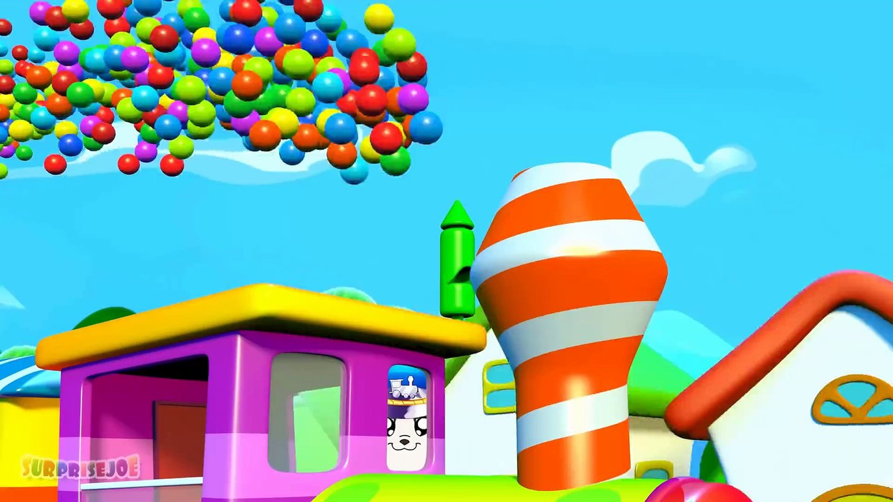 Learn Colors with Body Paint Finger Family & Nursery Rhymes Panda Bo