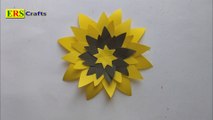 DIY: Paper Flowers !! How to make amazing paper flower 2018