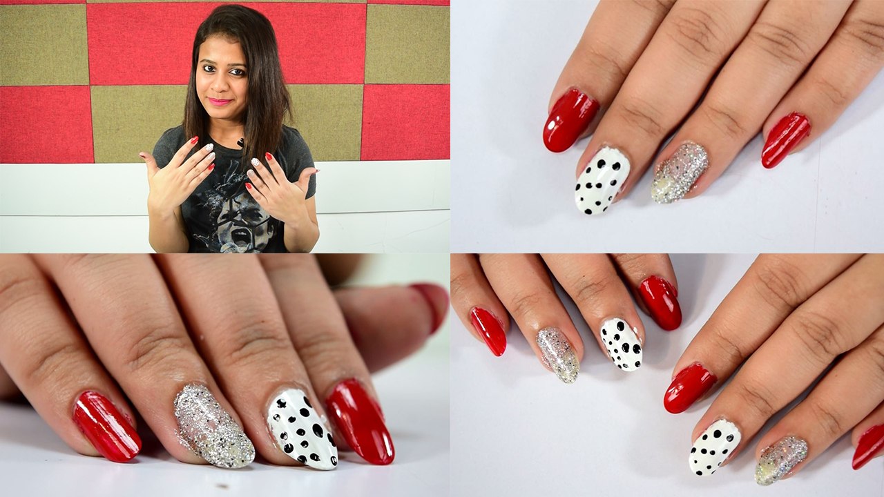 DIY Nail Art Technique using Multi-Colour Nail Paints for Beginners | Boldsky