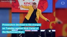 Backstreet Boy Nick Carter Won't Be Charged In Rape Allegation