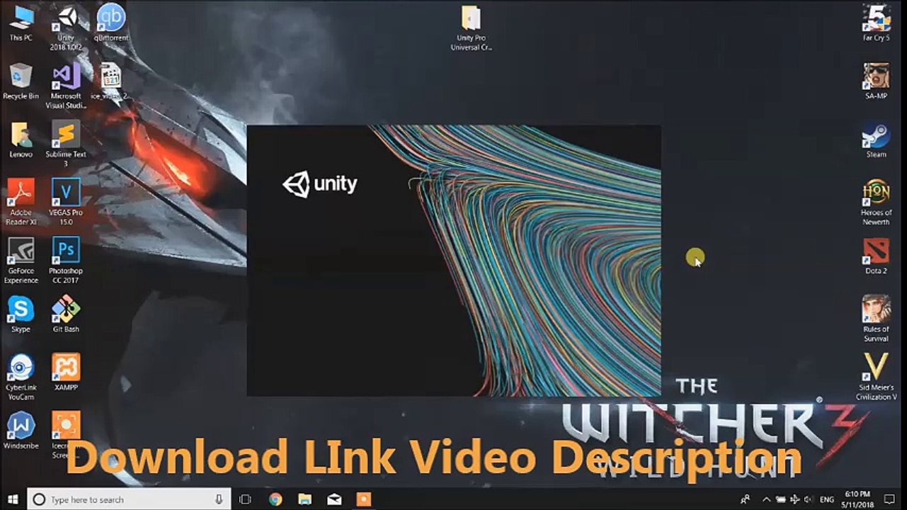 Unity 2018 2.7 Serial Key