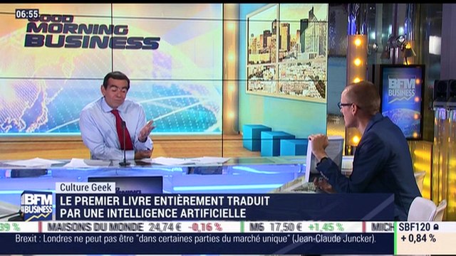 Anthony Morel: Le premier livre entièrement traduit par une IA - 13/09