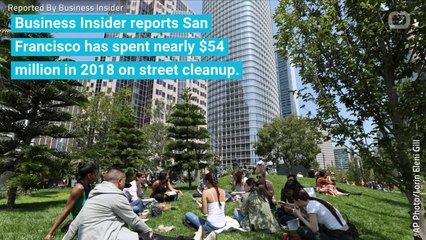 San Francisco Spent Over $50 Million This Year on Street Cleanup
