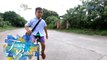 Tunay na Buhay: 7 taong gulang na bata, gumagamit ng unicycle papasok ng eskuwelahan