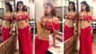Mouni Roy sizzles in red costume look & fans are crushing over it! | FilmiBeat