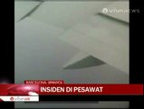 Api Keluar Dari Sayap Pesawat Setelah Lepas Landas