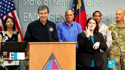 L''ouragan Florence rétrogradé en catégorie 2