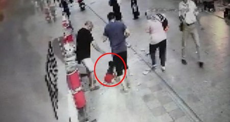 Küçük Kızın Ölümden Kıl Payı Kurtuluşu Kamerada