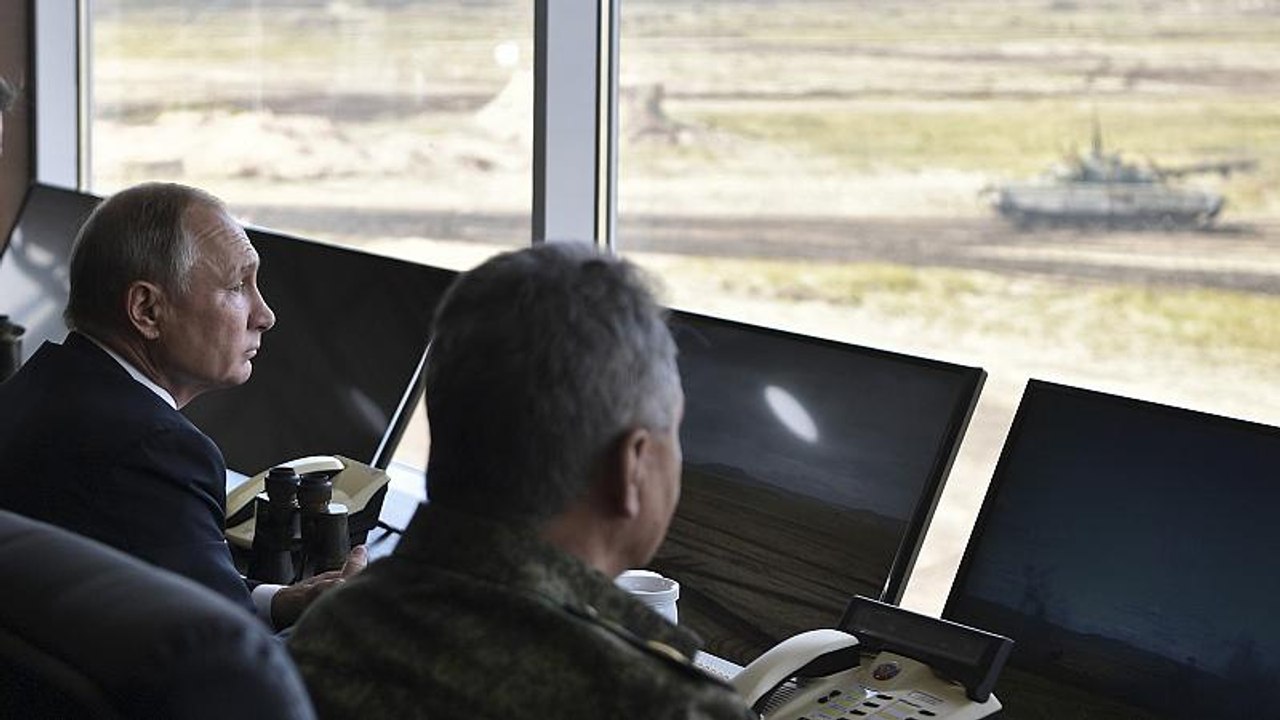 Ο Βλαντιμίρ Πούτιν στην άσκηση Vostok 2018
