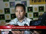 Suryadharma Ali Dipecat dari Jabatan Ketua Umum PPP
