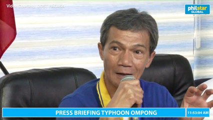 'Ompong' may no longer become super typhoon — PAGASA