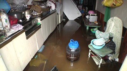 제주 동남부, 300mm 폭우...비 피해 잇따라 / YTN