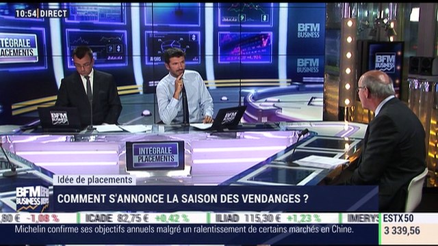 Idées de placements: Comment s'annonce la saison des vendanges ? - 13/09