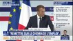Macron veut l'instauration d'un revenu universel d'activité