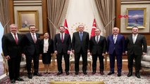 Erdoğan, Varlık Fonu Yönetim Kurulu Üyelerini Kabul Etti