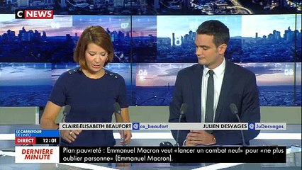Revenu universel d'activité, cantine à 1 euro... Emmanuel Macron présente son plan de lutte contre la pauvreté