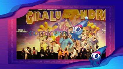 Kebahagian Indro Dapat Kejutan Setelah Nonton Film 'Gila Lu Ndro'