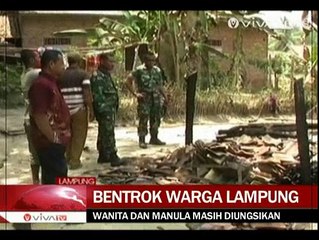 Suasana di Mesuji Mulai Kondusif Pasca Bentrok Warga