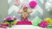 DIY Valentines Day Decor DIY   Tissue Paper Pom Poms!