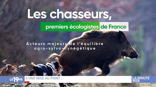 Les chasseurs se revendiquent premiers écologistes de France dans une campagne publicitaire